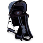 Porte bébé dorsal caddy blue pas cher