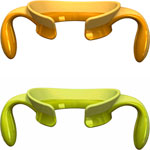 Poignées step up vert/jaune 4 mois+ pas cher