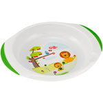 Ensemble assiettes bébé plate et creuse décorée 12m+ pas cher