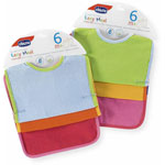 Lot de 3 bavoirs éponge coloris assortis 6 mois et plus pas cher