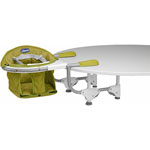 Siege de table 360° lime texture tisse pas cher