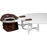 Siege de table 360° tobacco texture simili cuir pas cher