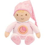 Peluche bébé calinou tendres rêves rose first dreams pas cher