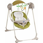 Balancelle bébé polly swing up lime pas cher