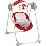 Balancelle bébé polly swing up red pas cher