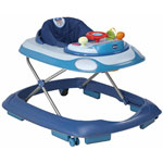 Trotteur bébé band car bleu pas cher