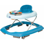 Trotteur bébé paint bleu pas cher