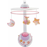 Moblie bébé double projection rose pas cher