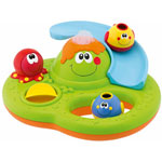 Jouet de bain bébé centre d'activités bubble island pas cher