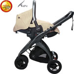 Poussette 3 roues kudu + coque sono sand pas cher
