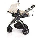 Poussette 3 roues kudu + coque prima fix sand pas cher
