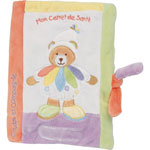 DOUDOU ET COMPAGNIE Protege carnet de sante nuage de couleurs