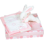 Lapin bonbon protège carnet de santé + lapin rose pas cher