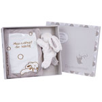 Lapin bonbon protège carnet de santé + lapin taupe pas cher