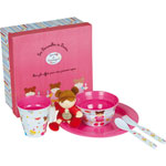 Coffret repas + poupée pas cher
