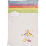 DOUDOU ET COMPAGNIE Edredon nuage de couleurs