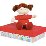 Doudou melle framboise les demoiselles de doudou pas cher