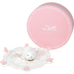 Doudou agneau rose pas cher