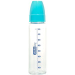 Biberon verre 1er âge 240 ml silicone garçon 0-4mois pas cher