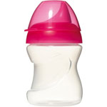 TASSE D'APPRENTISSAGE 190ML 6 MOIS+ SANS BISPHENOL A ROSE