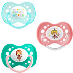 Sucette silicone avec anneau fille 18 mois et + pas cher