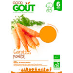 Carottes poulet 190 g dès 6 mois pas cher