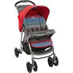 Poussette 4 roues mirage plus pepper stripe pas cher