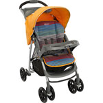 Poussette 4 roues mirage plus jaffa stripe pas cher