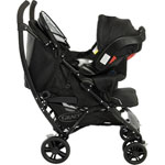 Poussette duo mosaic plus ts sport luxe pas cher