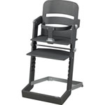 Chaise haute bébé tamino gris pailleté pas cher