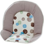 Coussin de chaise tissu pois pas cher
