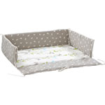 Tour de parc rectangulaire papillons pas cher