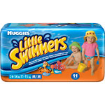 Huggies little swimmers t5 11/18 kg de 11 couches pas cher