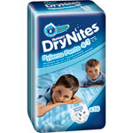 Huggies drynites boy medium 4/7 ans de 16 couches pas cher