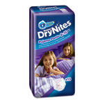 Huggies drynites girl large 8/15 ans de 13 couches pas cher