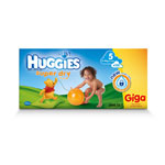 Huggies super-dry t5 11/19 kg giga box de 132 couches pas cher