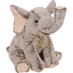 Peluche bébé z'animoos éléphant 40 cm pas cher