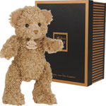 Peluche bébé ours articulé gris pas cher