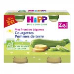 Courgettes pommes de terre 125 g dès 4/6 mois pas cher