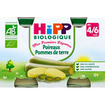 Poireaux pommes de terre 125 g dès 4/6 mois pas cher