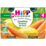 Carottes Pommes de terre 125g d�s 4 mois