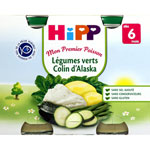 Légumes verts colin d'alaska 190 g dès 6 mois pas cher