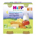 Petites pâtes fondue de légumes 250g dès 12 mois pas cher