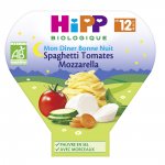 Spaghetti tomates mozzarella 230 g dès 12 mois pas cher