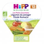 Légumes du potager dinde romarin 230 g dès 12 mois pas cher