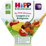Lasagnes à la bolognaise 260 g dès 18 mois pas cher