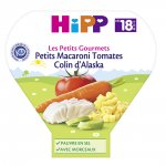 Petits macaroni tomates colin d'alaska 260 g dès 18 mois pas cher