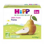 100% fruits poires 4 x 100 g dès 4 mois pas cher