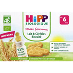 Lait et céréales biscuité 2 x 200 ml dès 6 mois pas cher