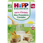 Petits déjeuners 100% céréales  (sans gluten) 250 g dès 4 mois pas cher